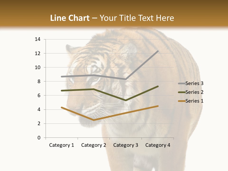 Hunter Furry Cat PowerPoint Template