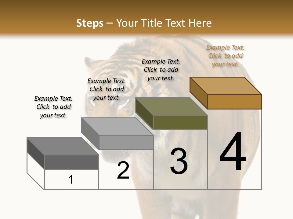 Hunter Furry Cat PowerPoint Template