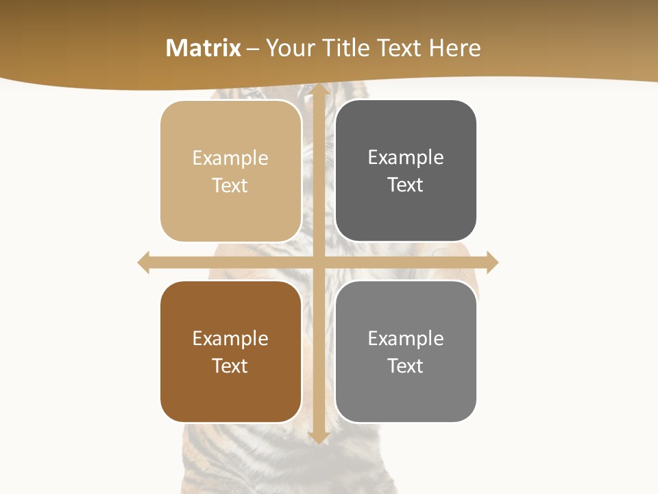 Bengal Awe Wild PowerPoint Template