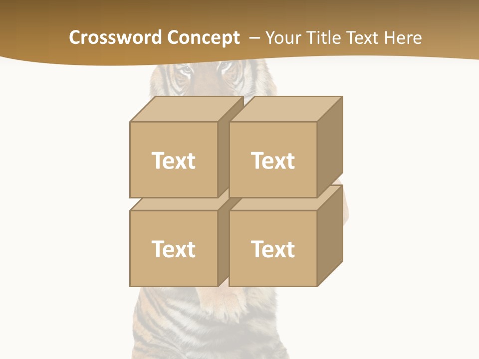 Bengal Awe Wild PowerPoint Template