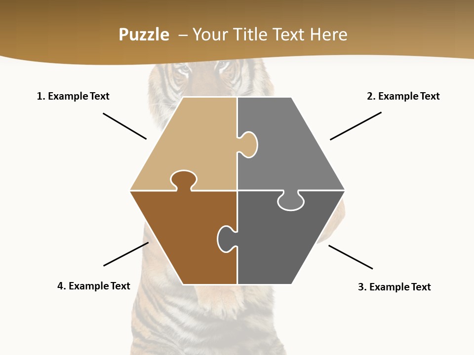 Bengal Awe Wild PowerPoint Template