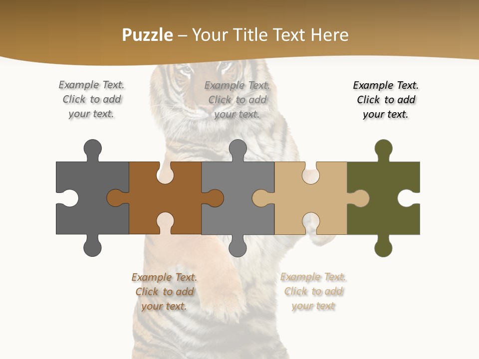 Bengal Awe Wild PowerPoint Template