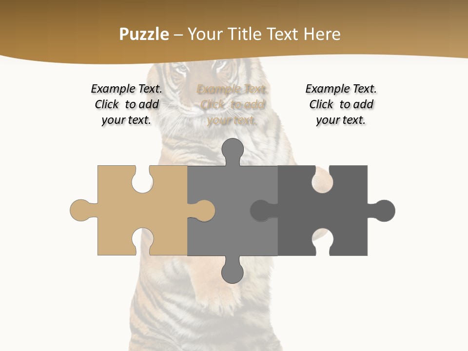 Bengal Awe Wild PowerPoint Template