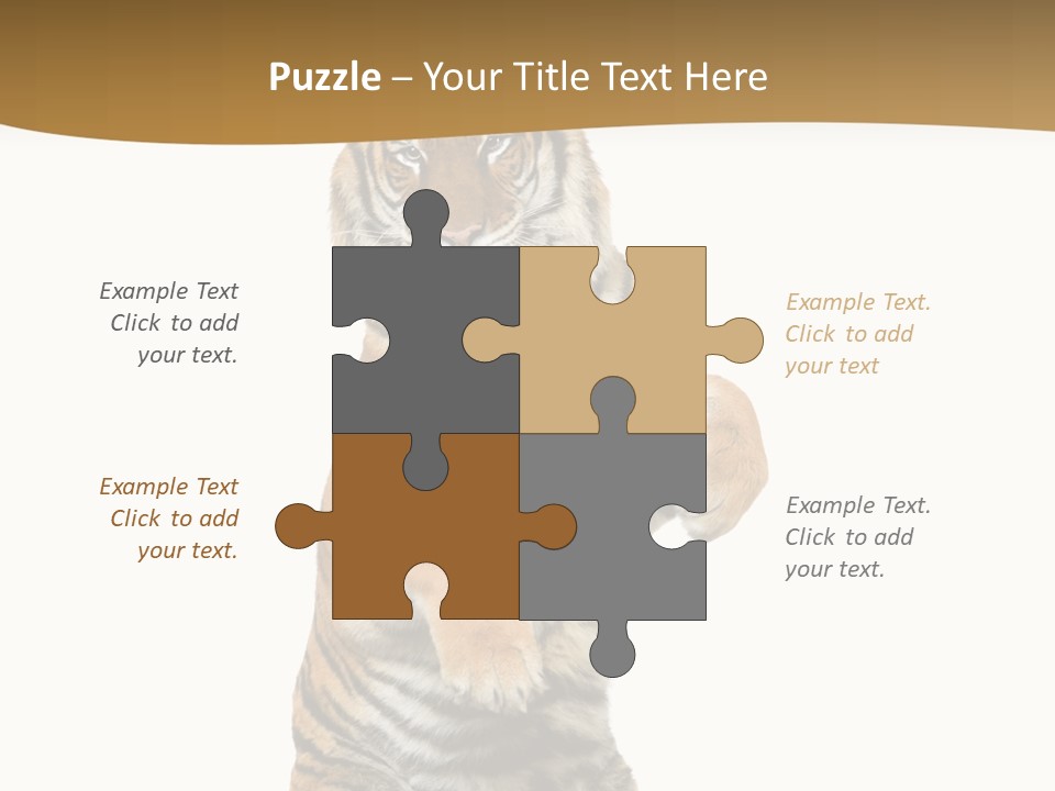 Bengal Awe Wild PowerPoint Template