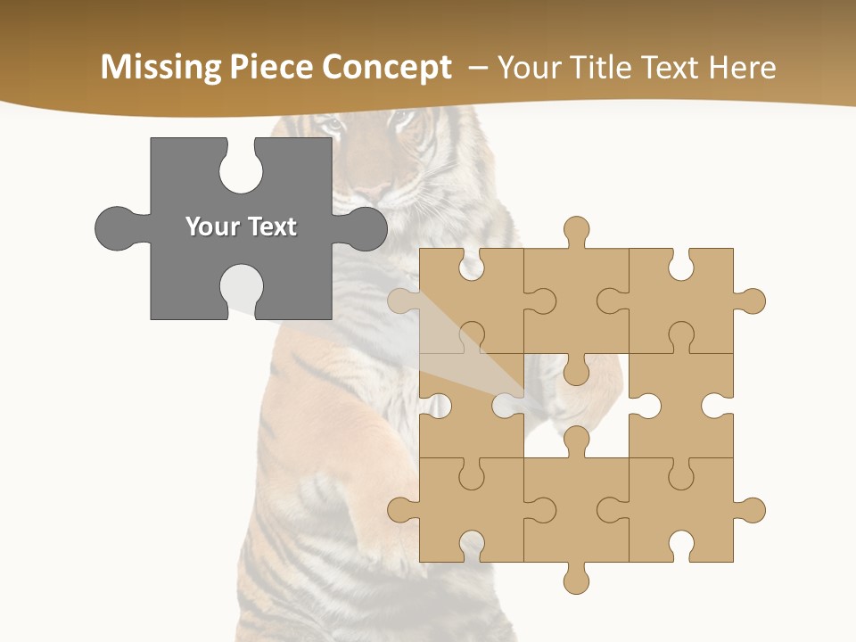 Bengal Awe Wild PowerPoint Template