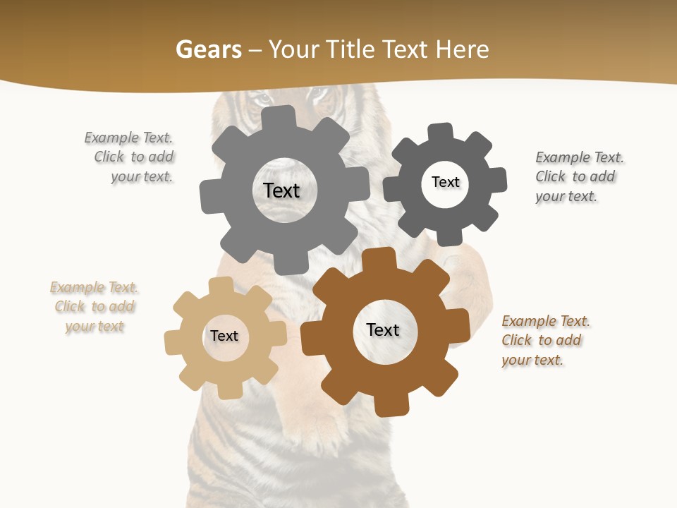 Bengal Awe Wild PowerPoint Template