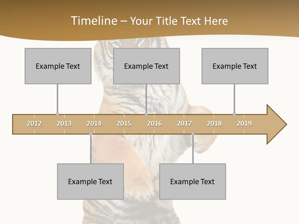 Bengal Awe Wild PowerPoint Template