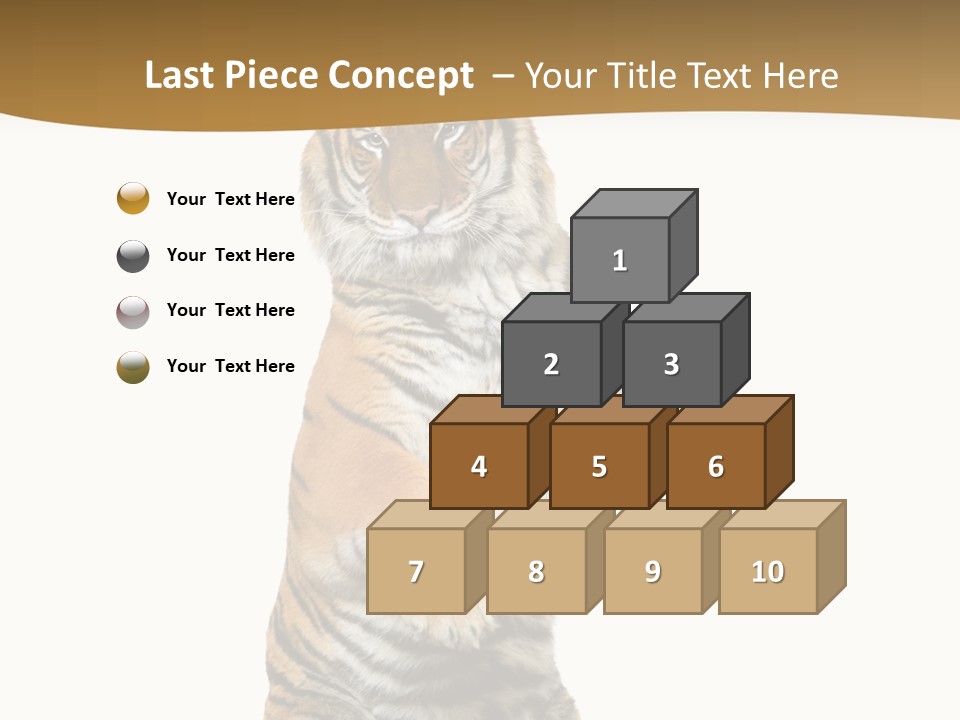 Bengal Awe Wild PowerPoint Template