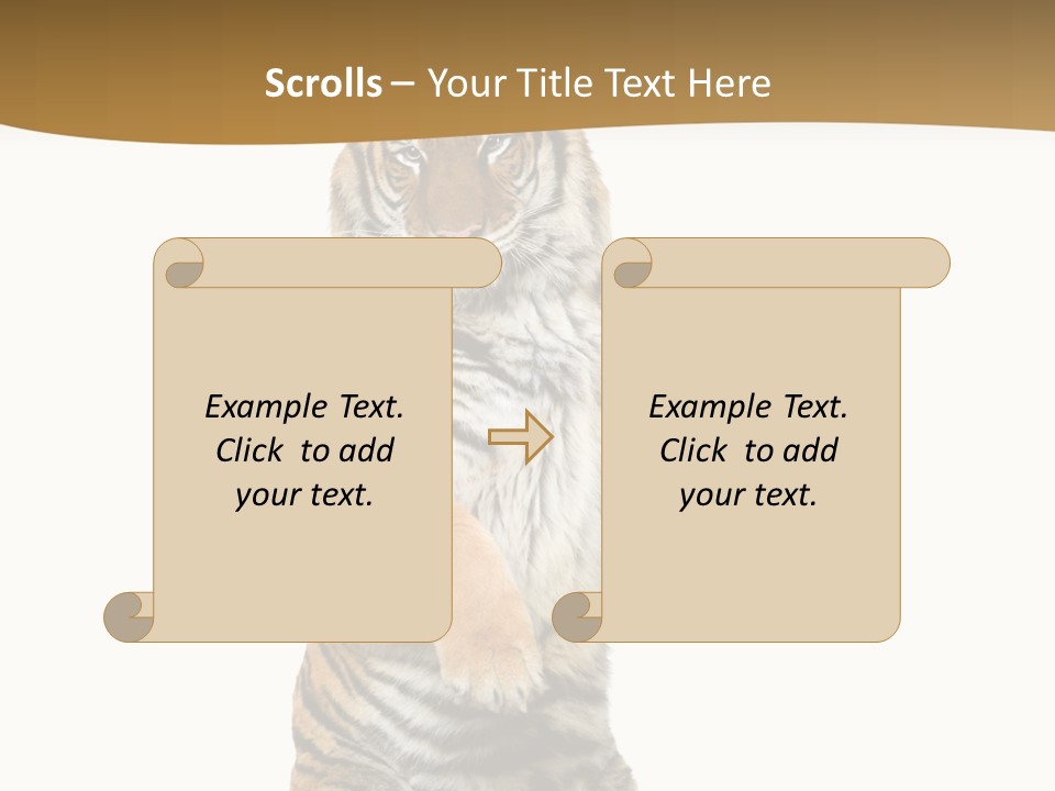 Bengal Awe Wild PowerPoint Template