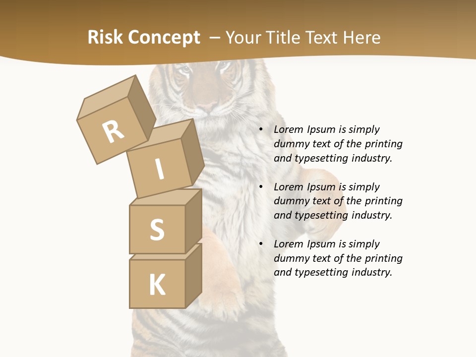 Bengal Awe Wild PowerPoint Template