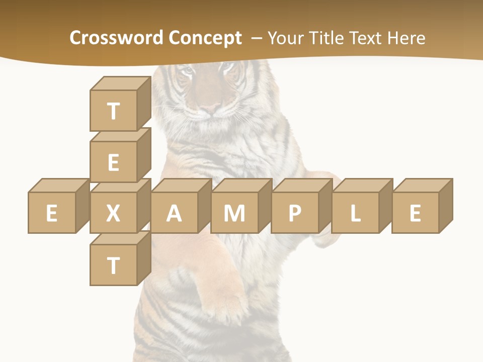 Bengal Awe Wild PowerPoint Template