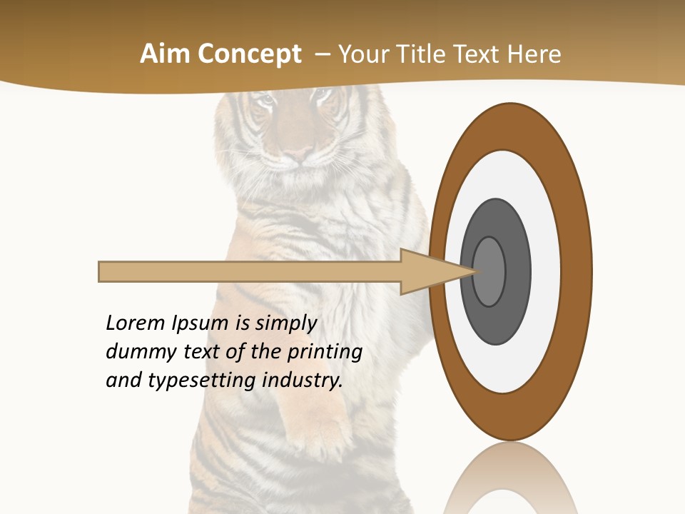 Bengal Awe Wild PowerPoint Template