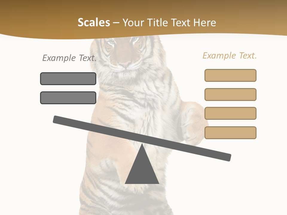 Bengal Awe Wild PowerPoint Template