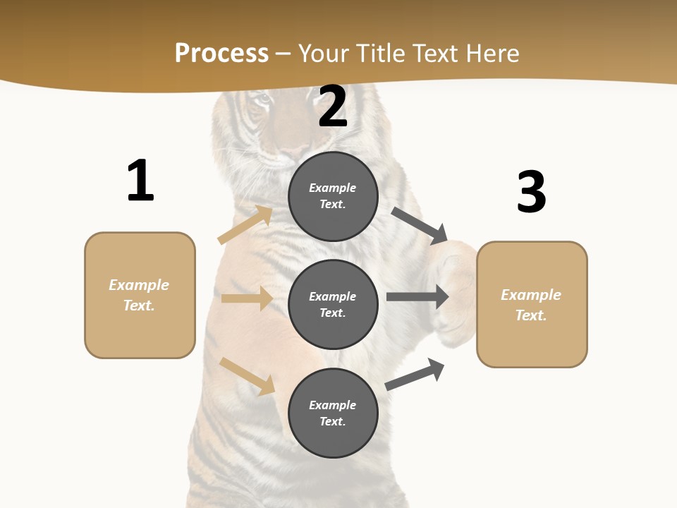 Bengal Awe Wild PowerPoint Template