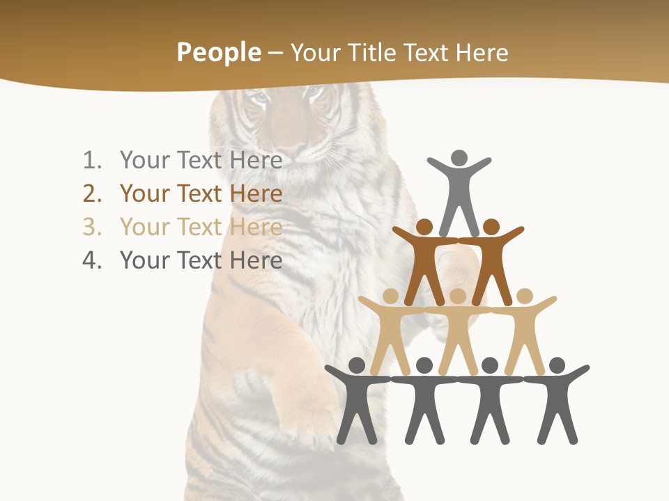 Bengal Awe Wild PowerPoint Template