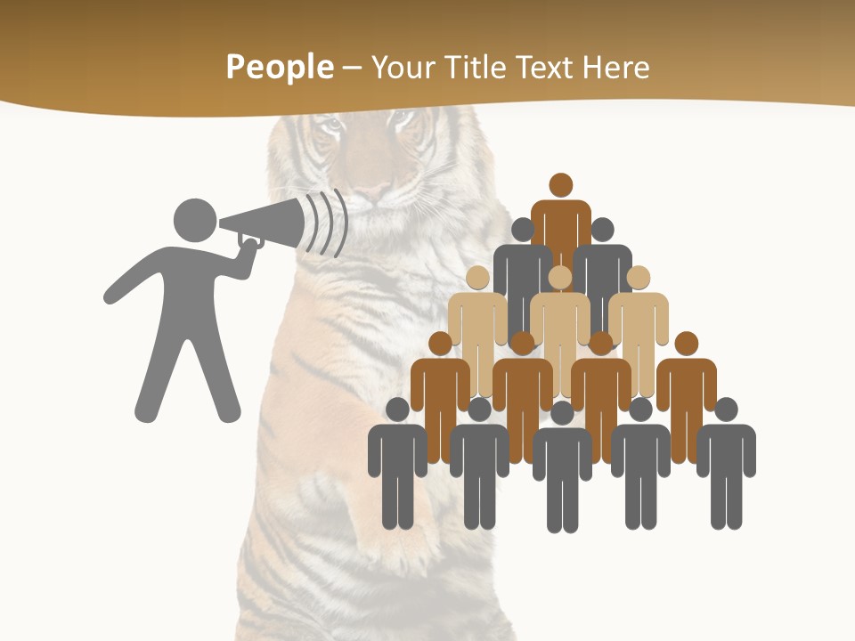 Bengal Awe Wild PowerPoint Template