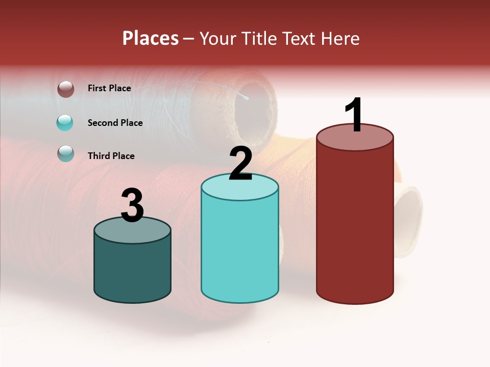 Handiwork Dressmaking Scissors PowerPoint Template