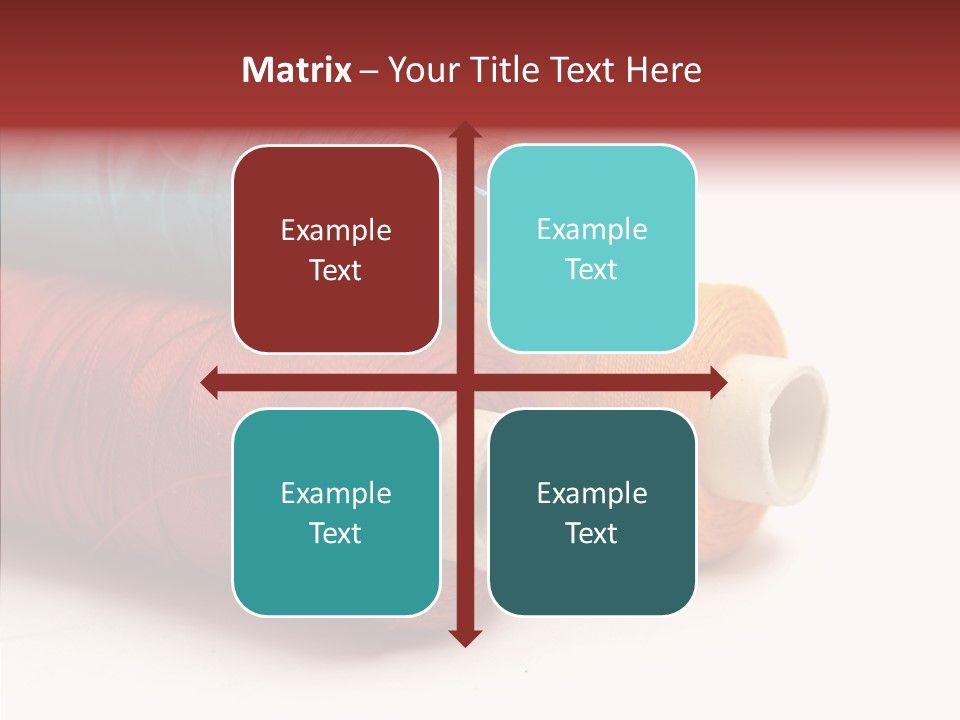 Handiwork Dressmaking Scissors PowerPoint Template
