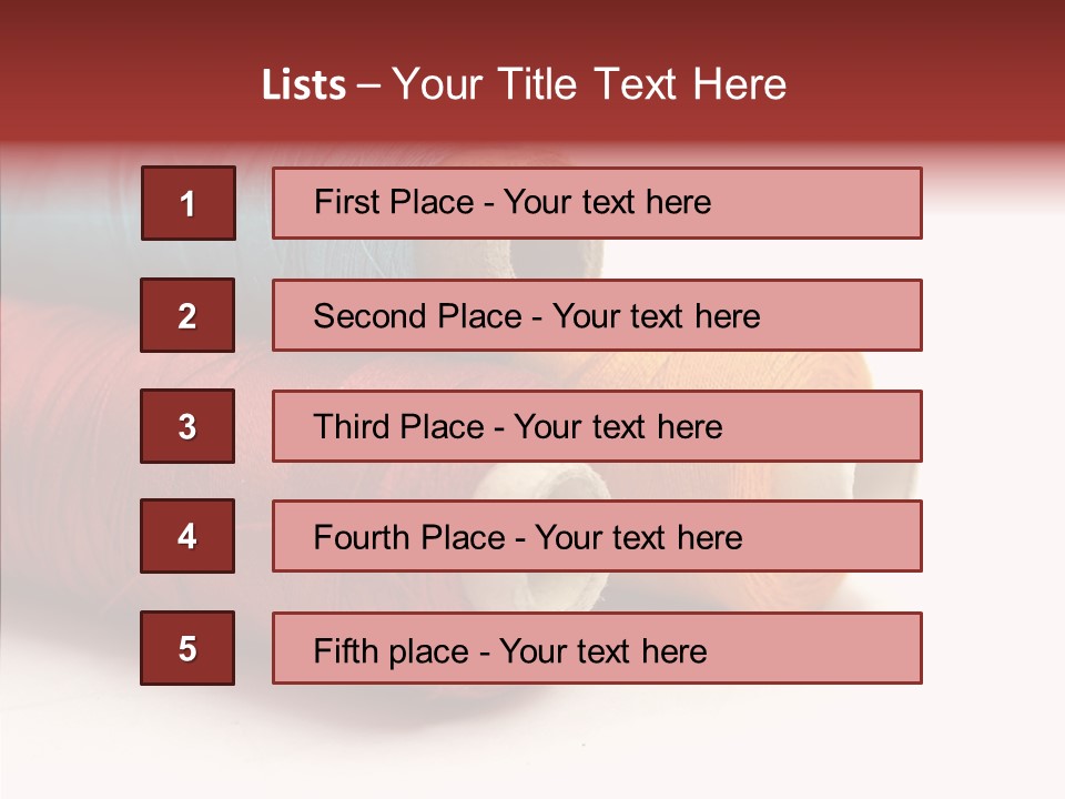 Handiwork Dressmaking Scissors PowerPoint Template