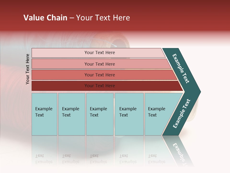 Handiwork Dressmaking Scissors PowerPoint Template