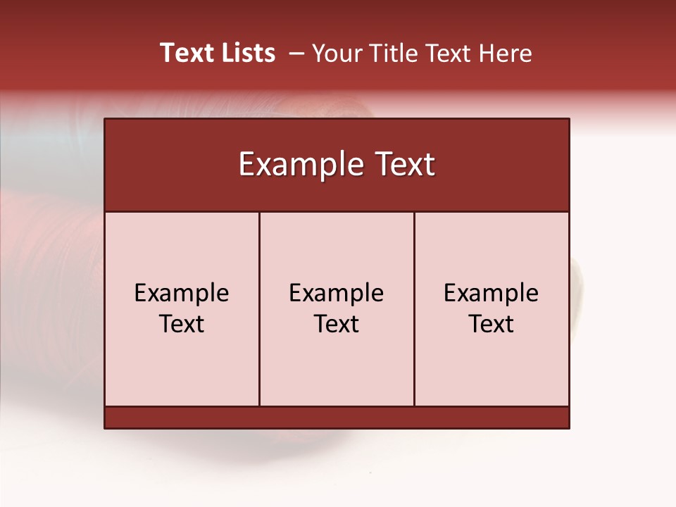 Handiwork Dressmaking Scissors PowerPoint Template