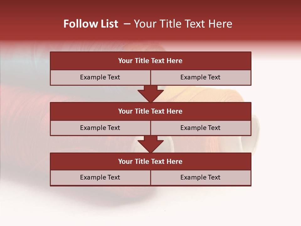 Handiwork Dressmaking Scissors PowerPoint Template