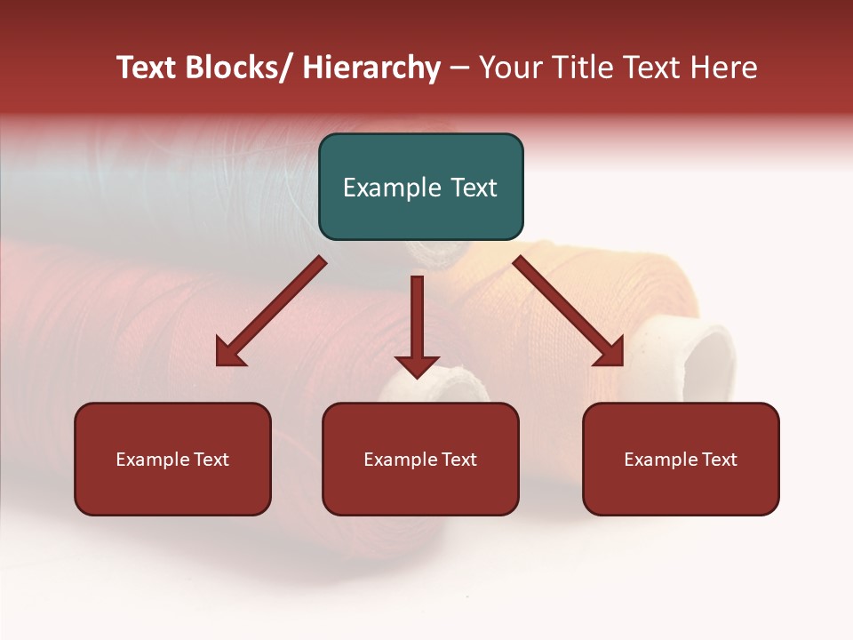 Handiwork Dressmaking Scissors PowerPoint Template