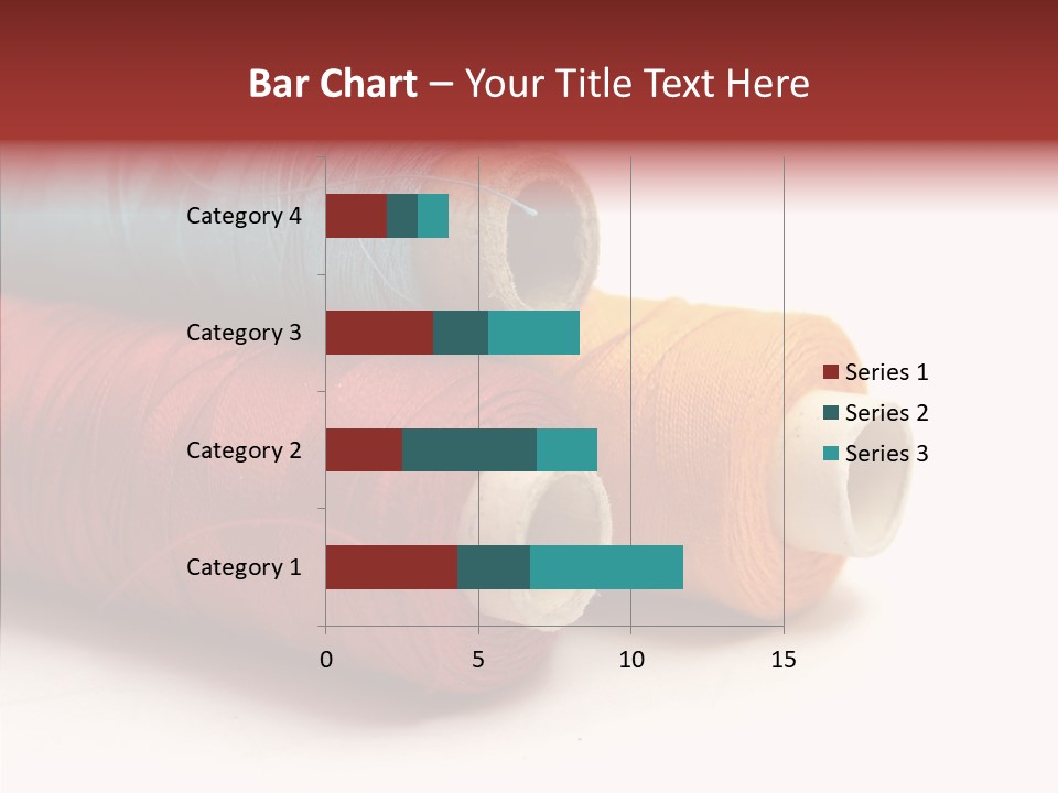 Handiwork Dressmaking Scissors PowerPoint Template
