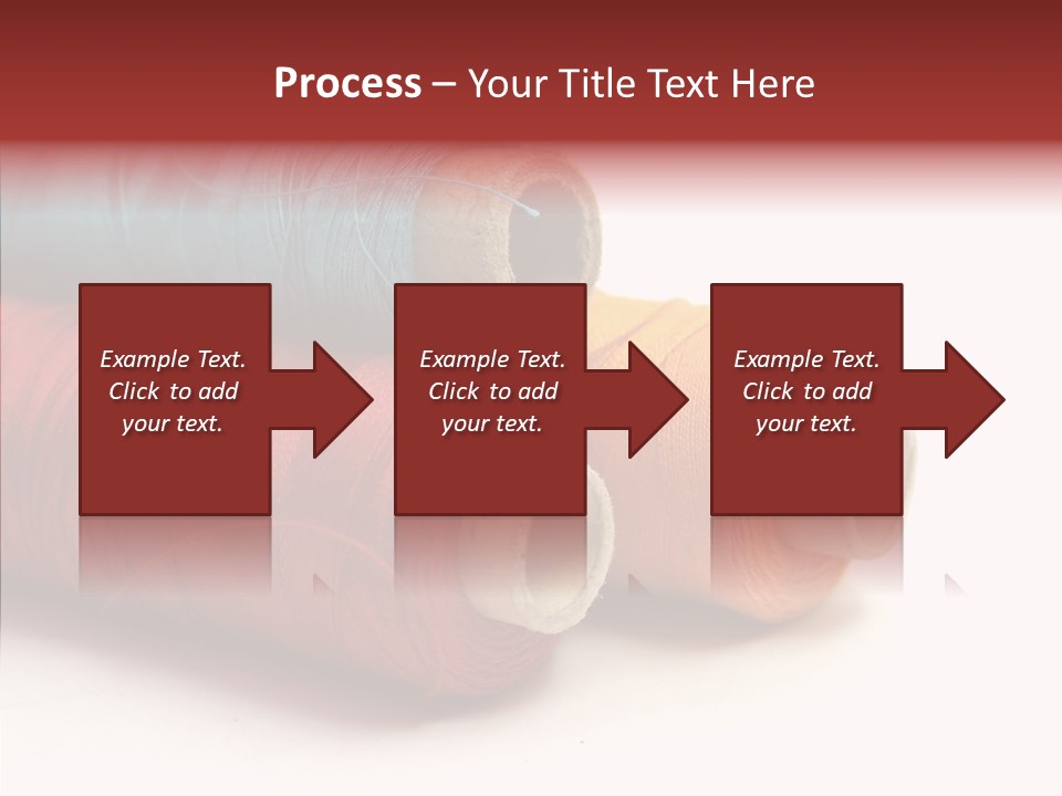 Handiwork Dressmaking Scissors PowerPoint Template
