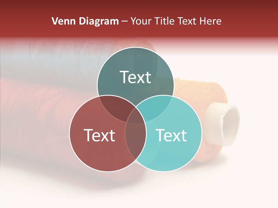 Handiwork Dressmaking Scissors PowerPoint Template