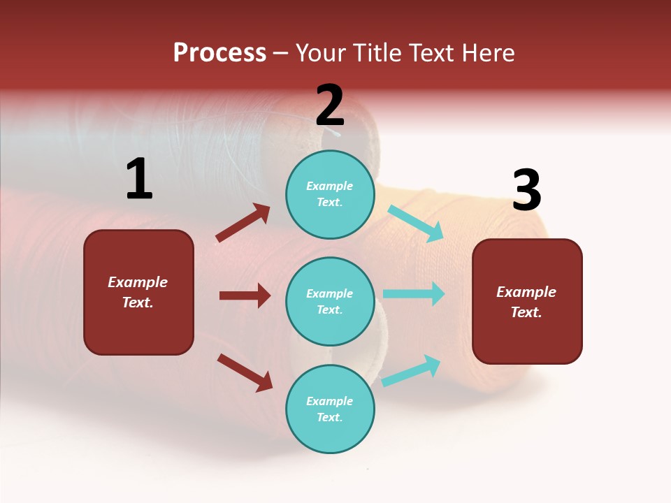 Handiwork Dressmaking Scissors PowerPoint Template