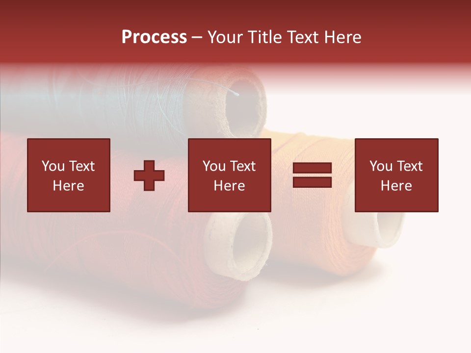 Handiwork Dressmaking Scissors PowerPoint Template