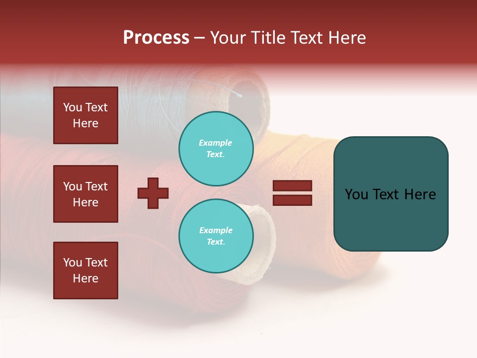 Handiwork Dressmaking Scissors PowerPoint Template