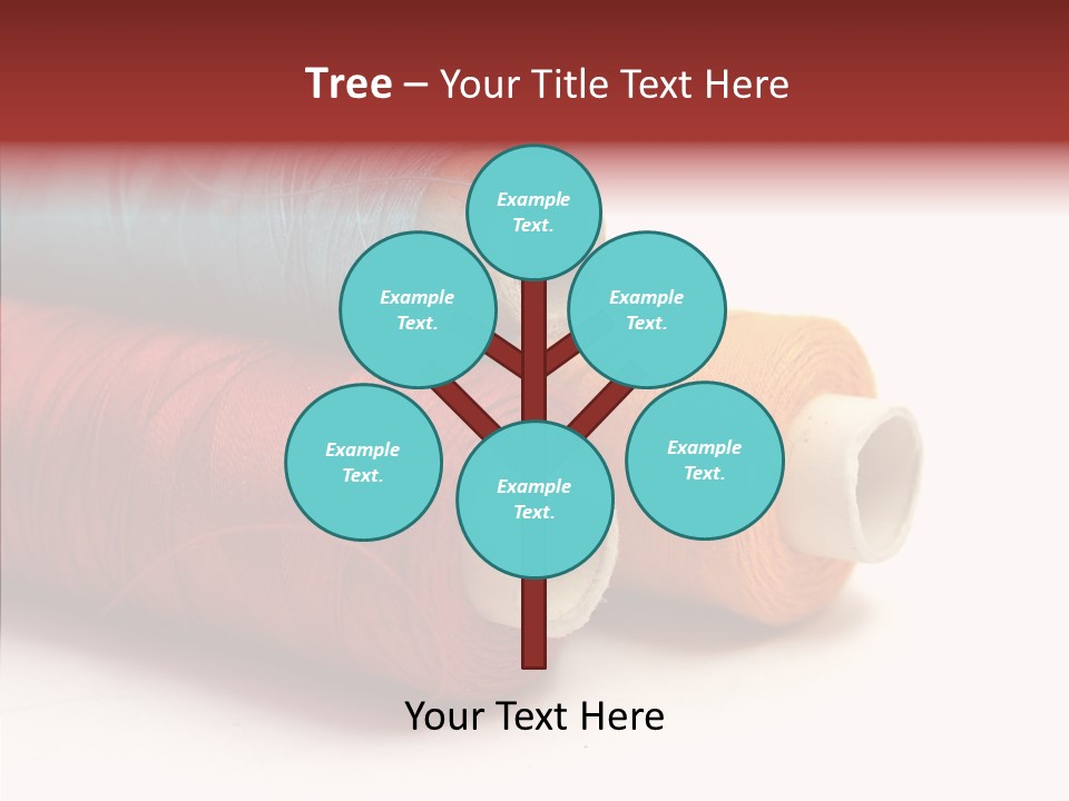 Handiwork Dressmaking Scissors PowerPoint Template