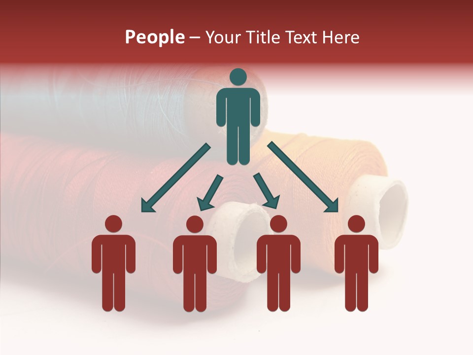 Handiwork Dressmaking Scissors PowerPoint Template