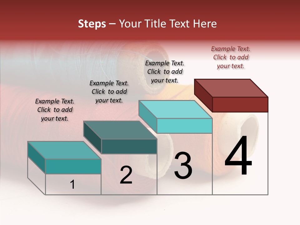Handiwork Dressmaking Scissors PowerPoint Template