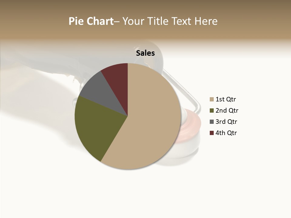 Stop Gap Beer Bottle PowerPoint Template