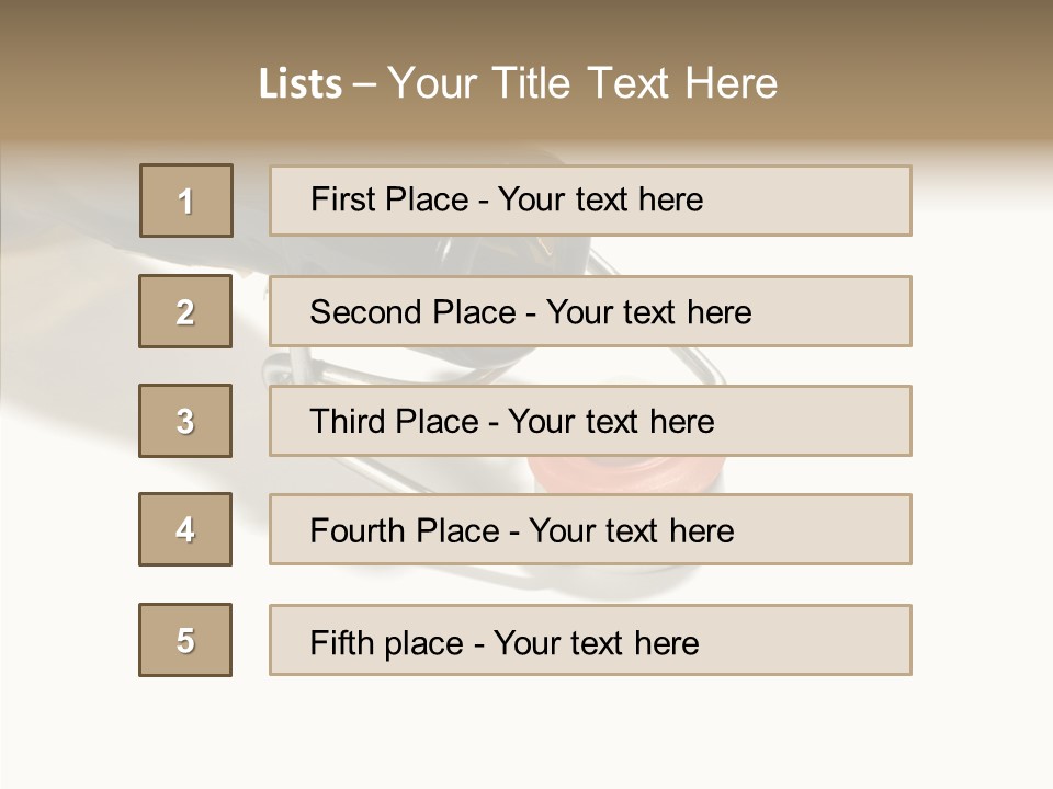 Stop Gap Beer Bottle PowerPoint Template