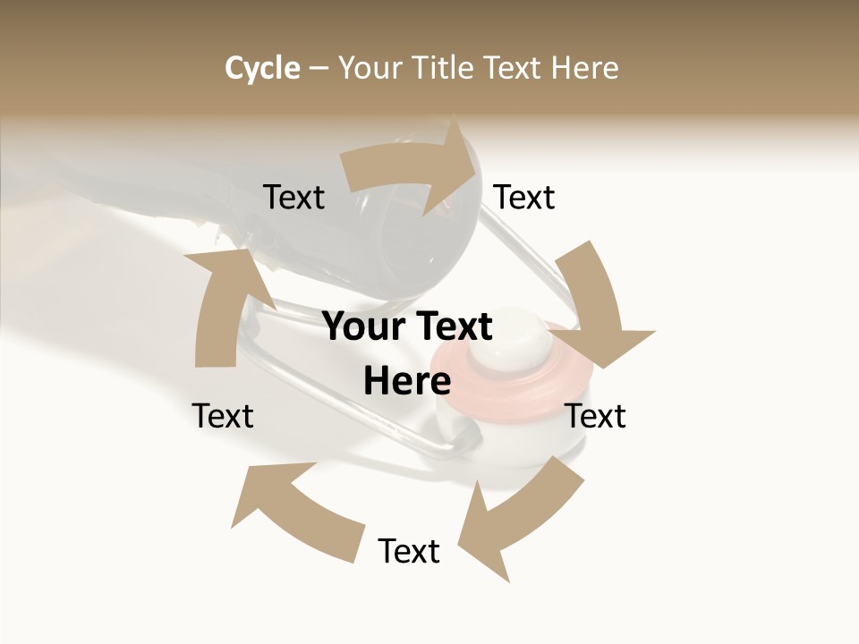 Stop Gap Beer Bottle PowerPoint Template