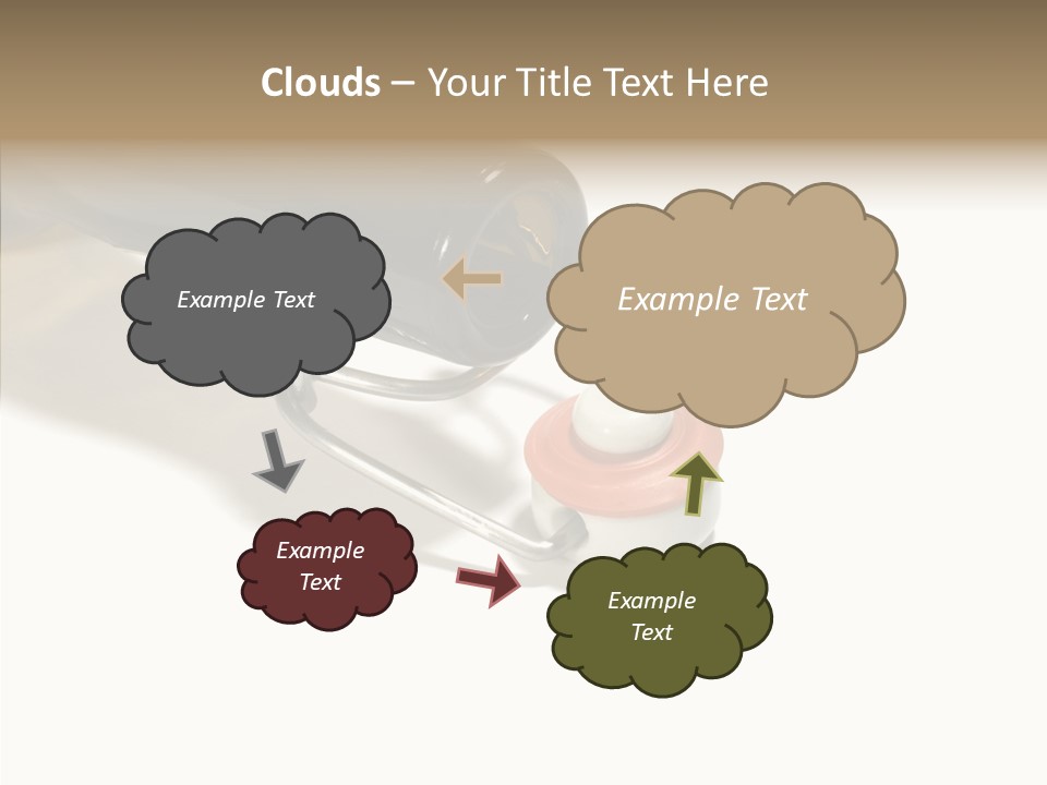 Stop Gap Beer Bottle PowerPoint Template