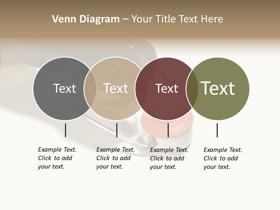 Stop Gap Beer Bottle PowerPoint Template