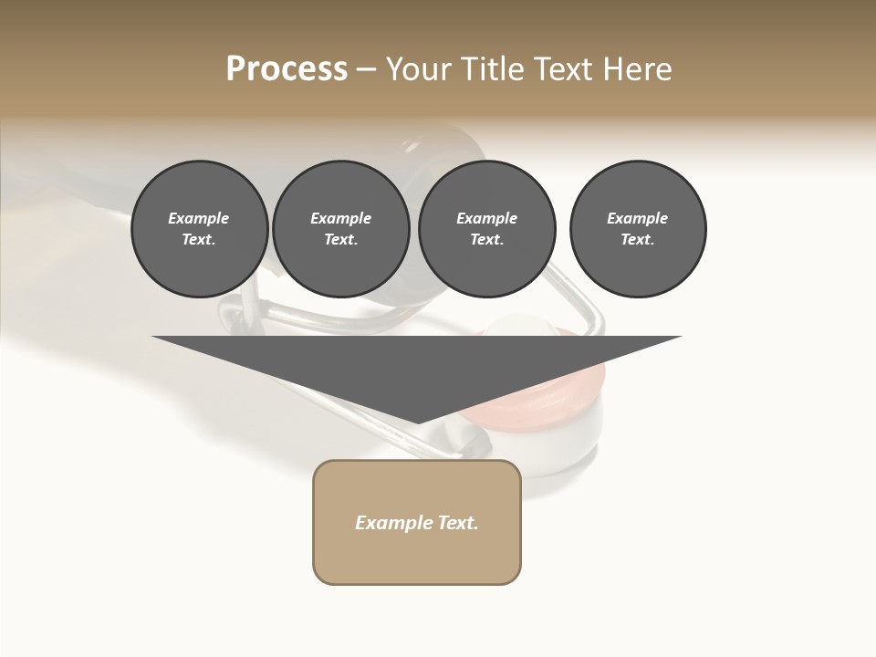 Stop Gap Beer Bottle PowerPoint Template