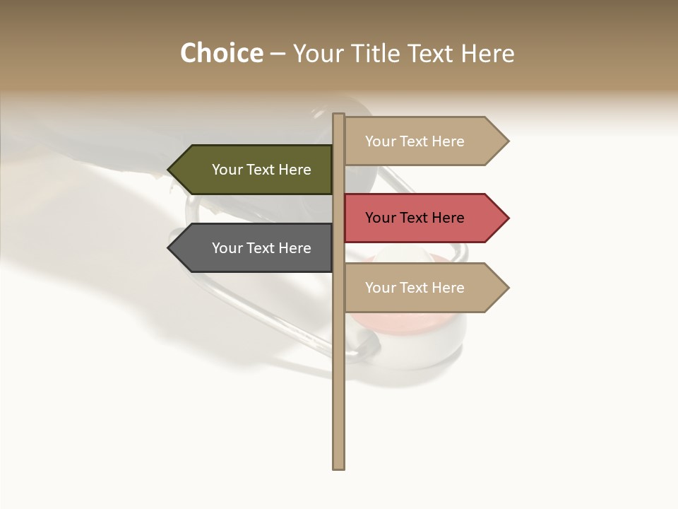 Stop Gap Beer Bottle PowerPoint Template