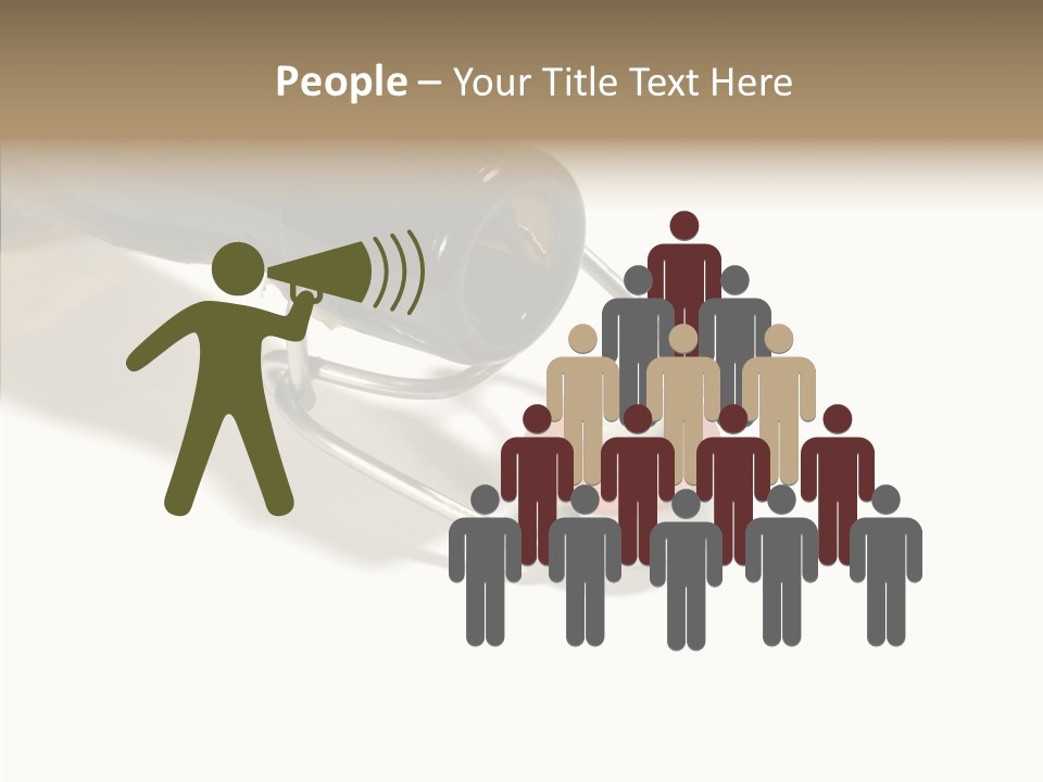 Stop Gap Beer Bottle PowerPoint Template