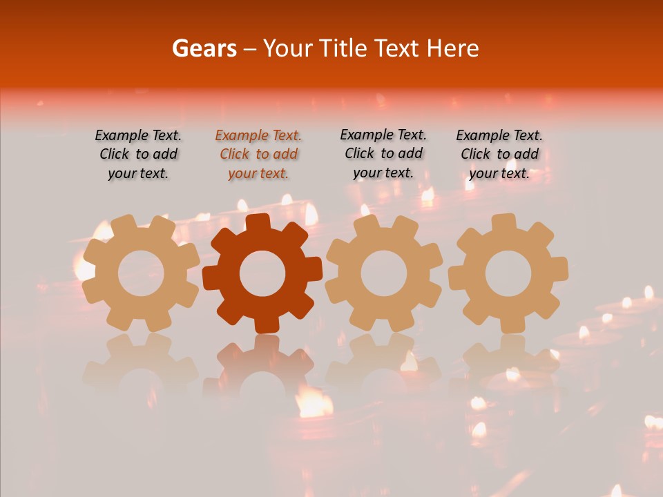 Gator Teeth Head PowerPoint Template