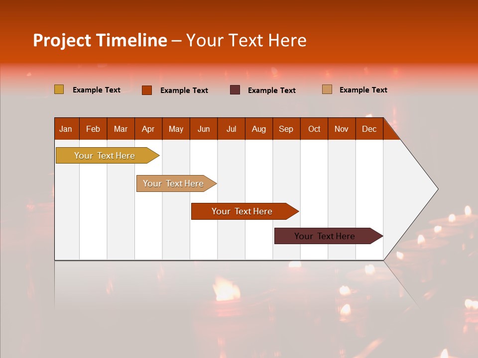 Gator Teeth Head PowerPoint Template