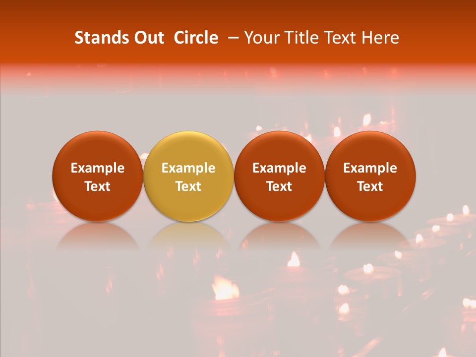 Gator Teeth Head PowerPoint Template