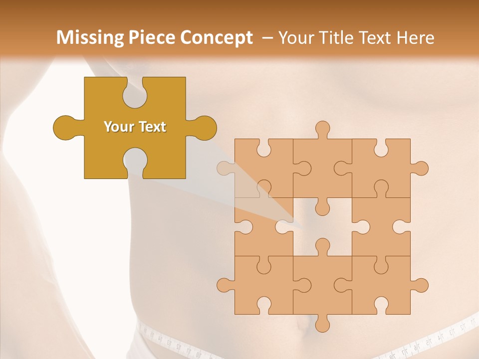 Young Overweight Fat PowerPoint Template