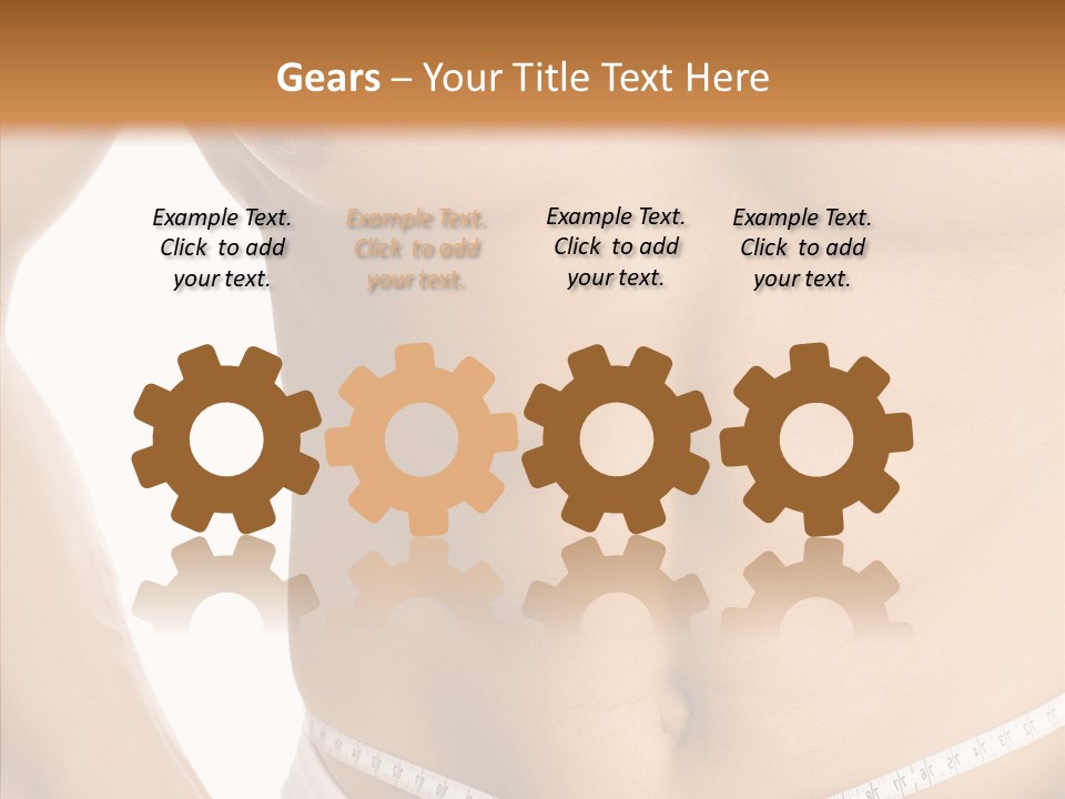 Young Overweight Fat PowerPoint Template