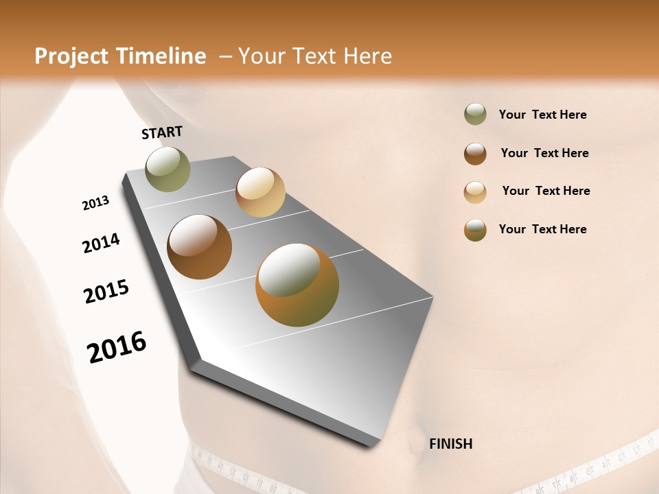 Young Overweight Fat PowerPoint Template